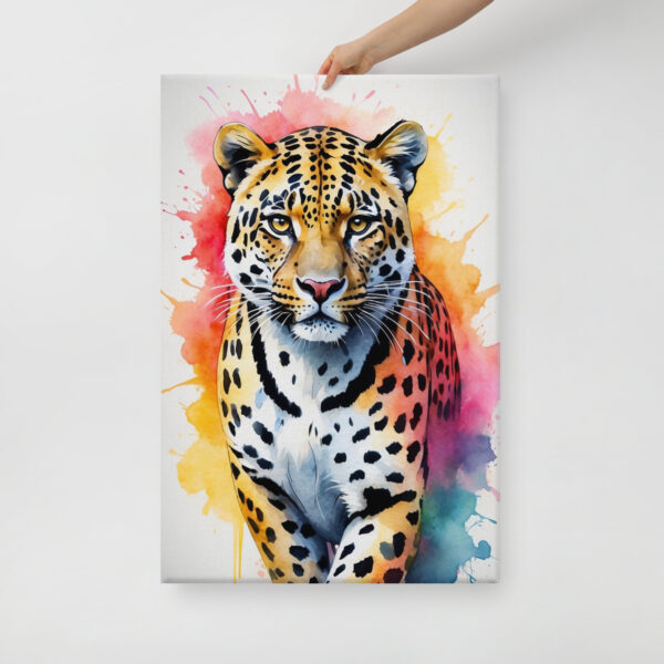 jaguar colorful poster