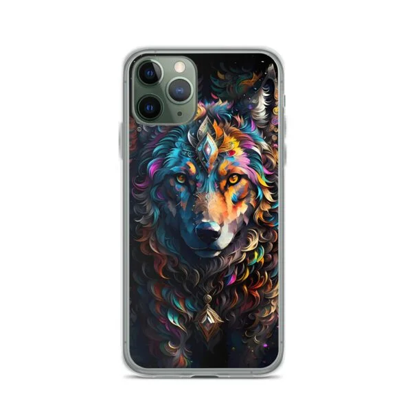 Case for iPhone - Colorful Wolf - Image 3