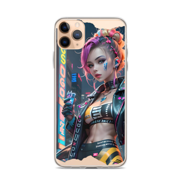 Case for iPhone - Cyberpunk Girl - Image 2