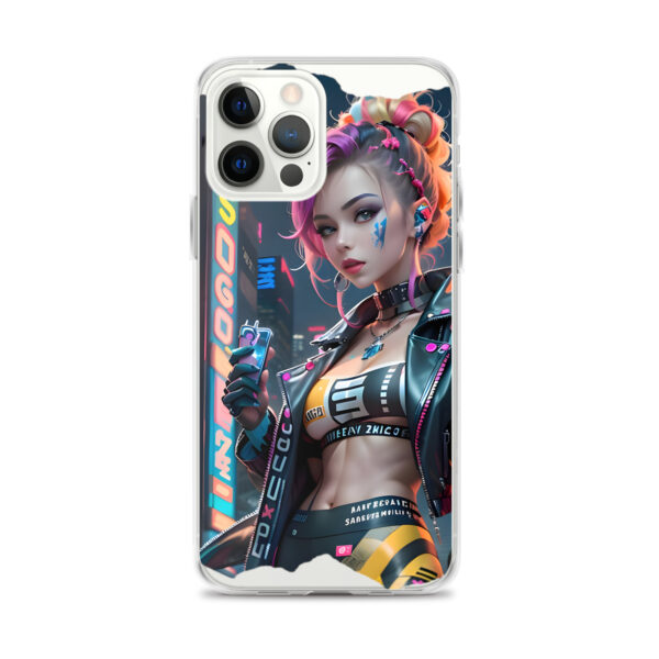 Case for iPhone - Cyberpunk Girl - Image 4