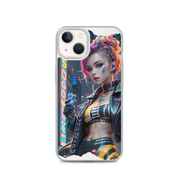 Case for iPhone - Cyberpunk Girl - Image 10