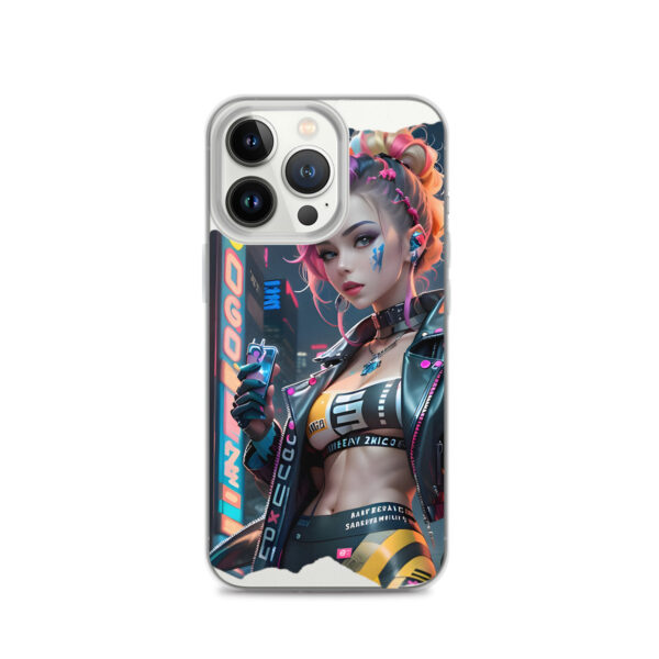 Case for iPhone - Cyberpunk Girl - Image 9