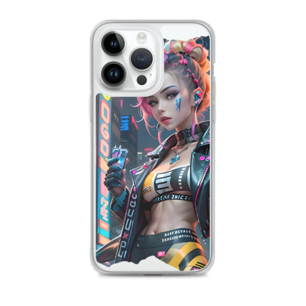 Case for iPhone - Cyberpunk Girl - Image 12