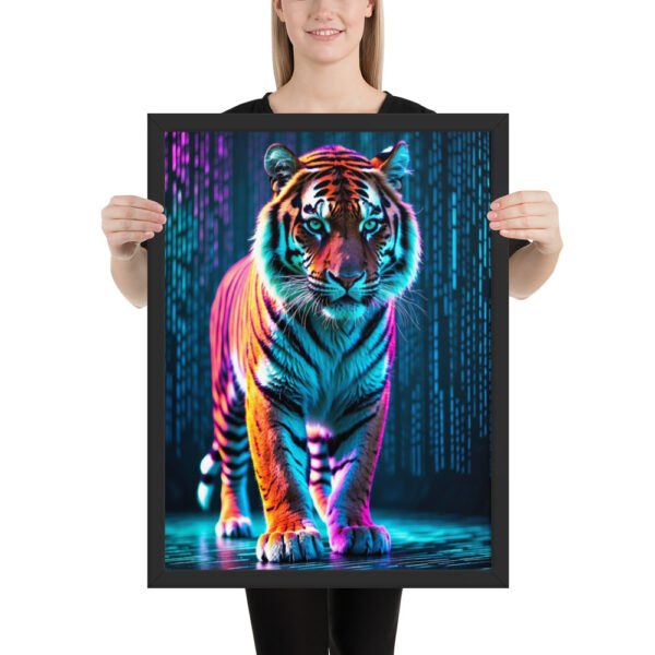 Framed photo - Tiger - Image 2