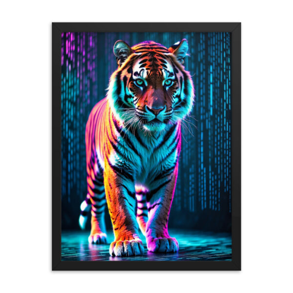 Framed photo - Tiger