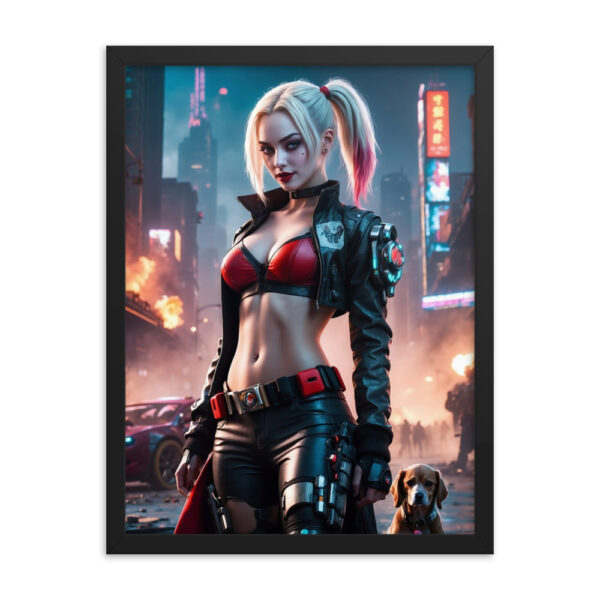 Framed poster - Harley Quinn