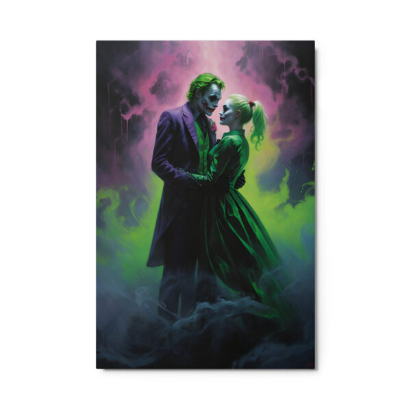 Metal prints - Joker and Harley Quinn