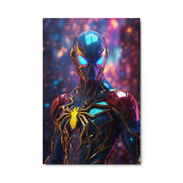 Metal prints - Cyber Spiderman