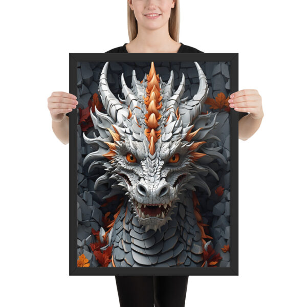 Framed photo - Fierce Dragon - Image 3