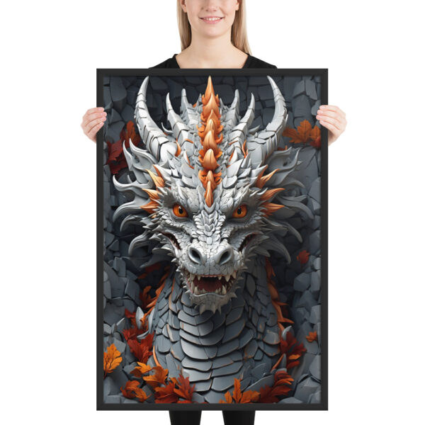 Framed photo - Fierce Dragon - Image 7