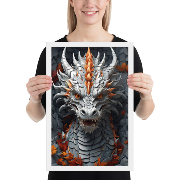 Framed photo - Fierce Dragon - Image 4