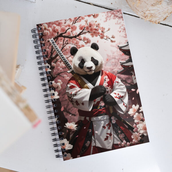 Spiral notebook - Panda Ninja