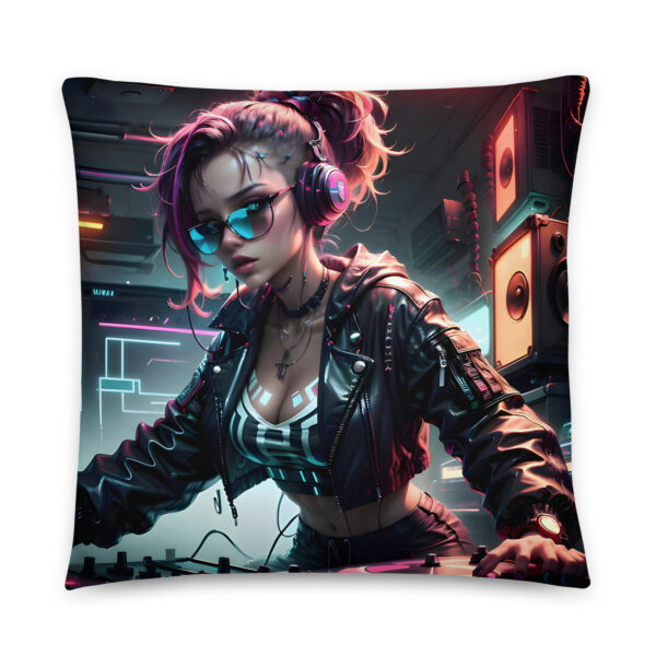 Basic Pillow - Dj Girl - Image 3