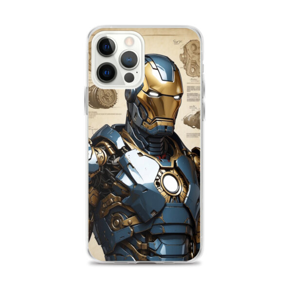 Case for iPhone - Blue Iron Man - Image 2