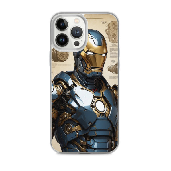 Case for iPhone - Blue Iron Man - Image 4