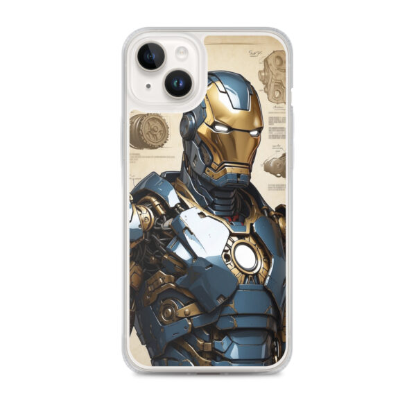 Case for iPhone - Blue Iron Man - Image 6