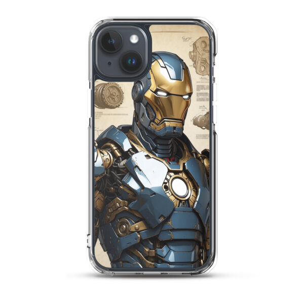 Case for iPhone - Blue Iron Man