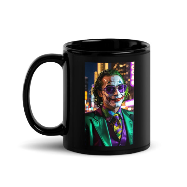 Black Glossy Mug - Joker - Image 2