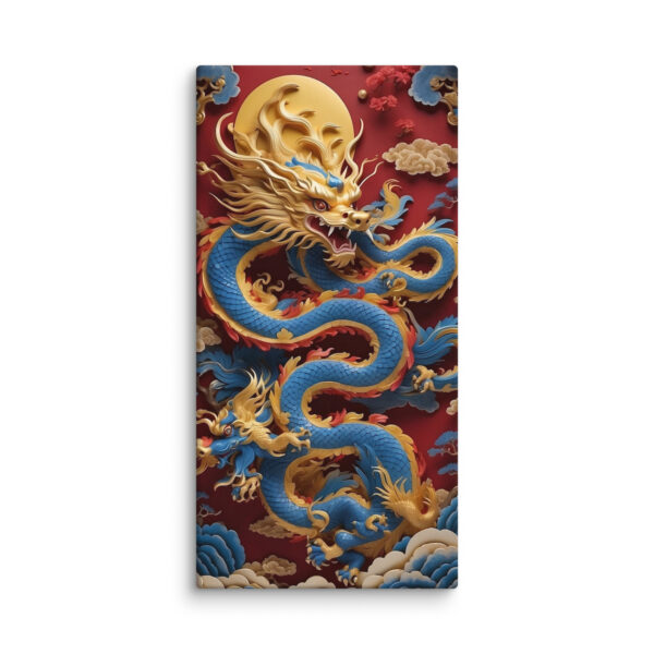 Canvas - Great Blue Dragon - Image 3