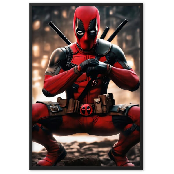 Framed matte - Deadpool