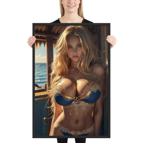 Framed poster - Beautiful Blonde - Image 7