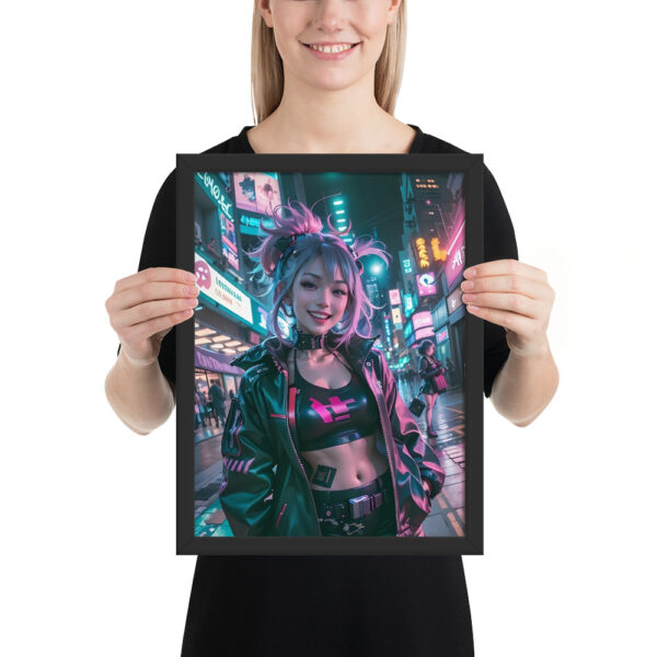 Framed photo - Happy Girl - Image 3