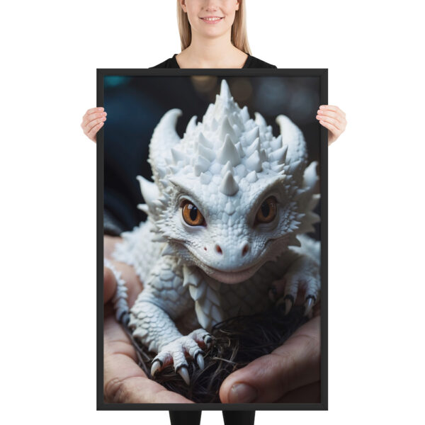 Framed photo - White Dragon - Image 2